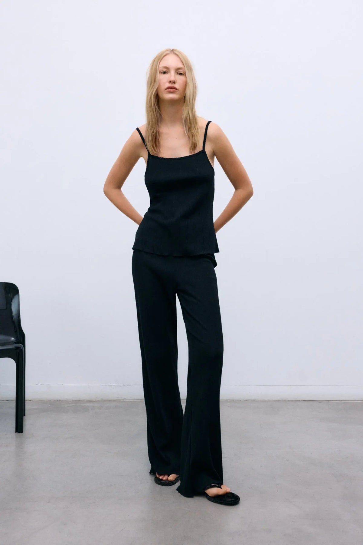 Romero Woman Top Midnight Black The New Society BEBE Concept 