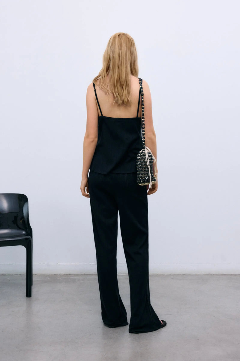 Romero Woman Top Midnight Black The New Society BEBE Concept 