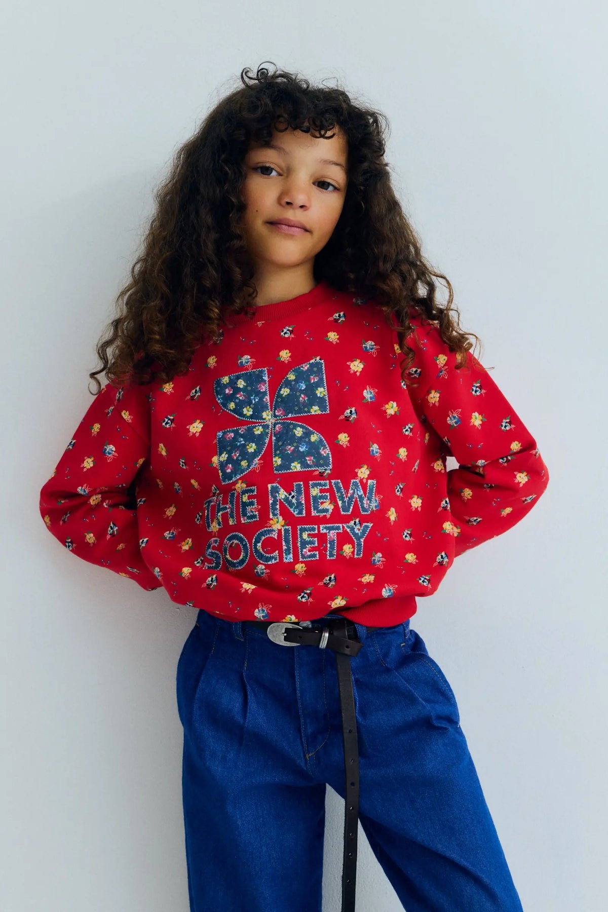 Amapola Sweatshirt Amapola Print The New Society BEBE Concept 