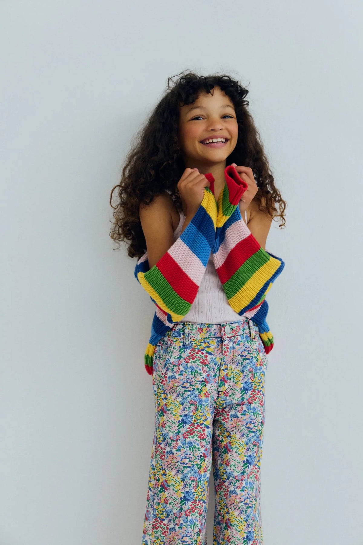 Lily Pant Verbena Print The New Society BEBE Concept 