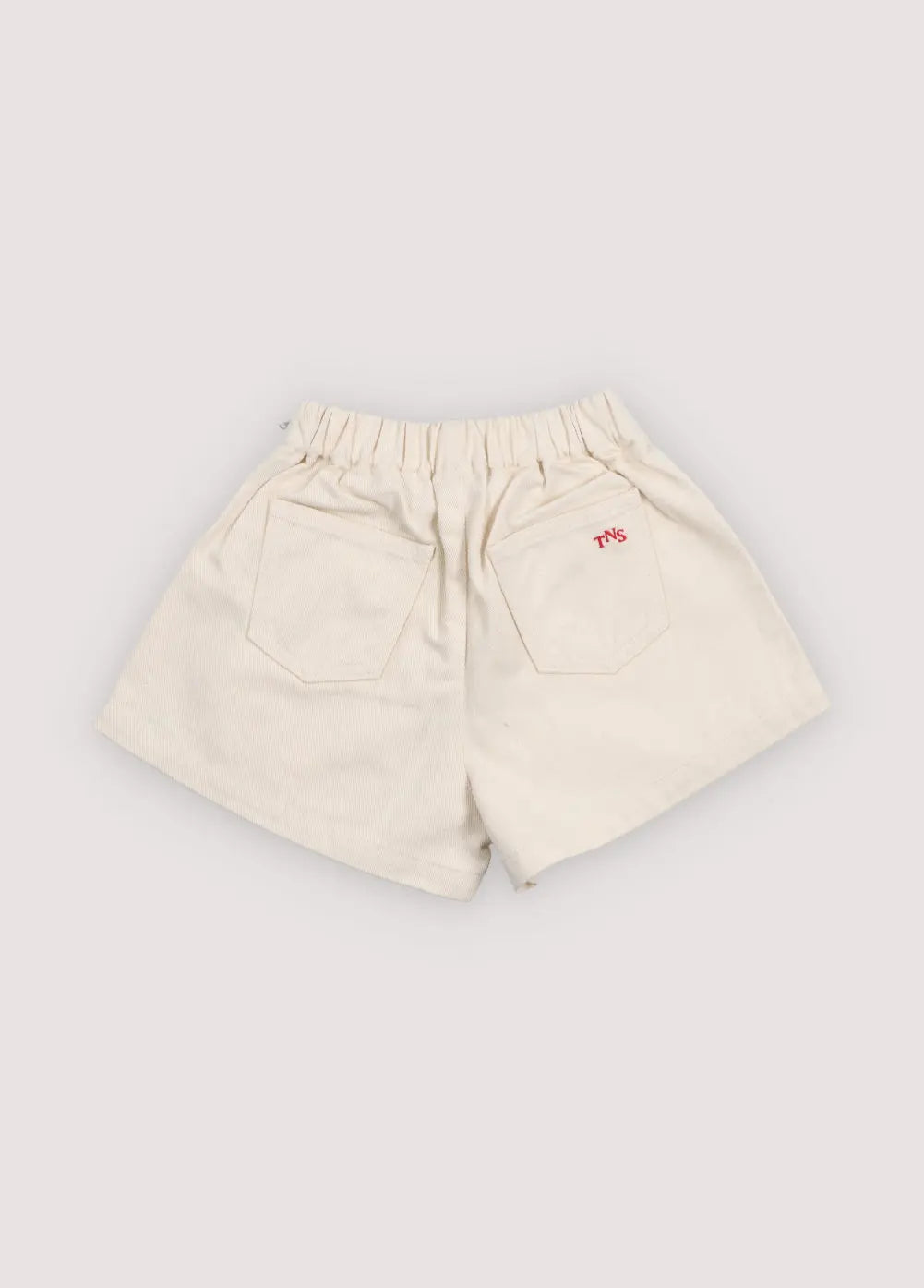 Malva Short Flower Embroidery Natural Denim The New Society BEBE Concept 