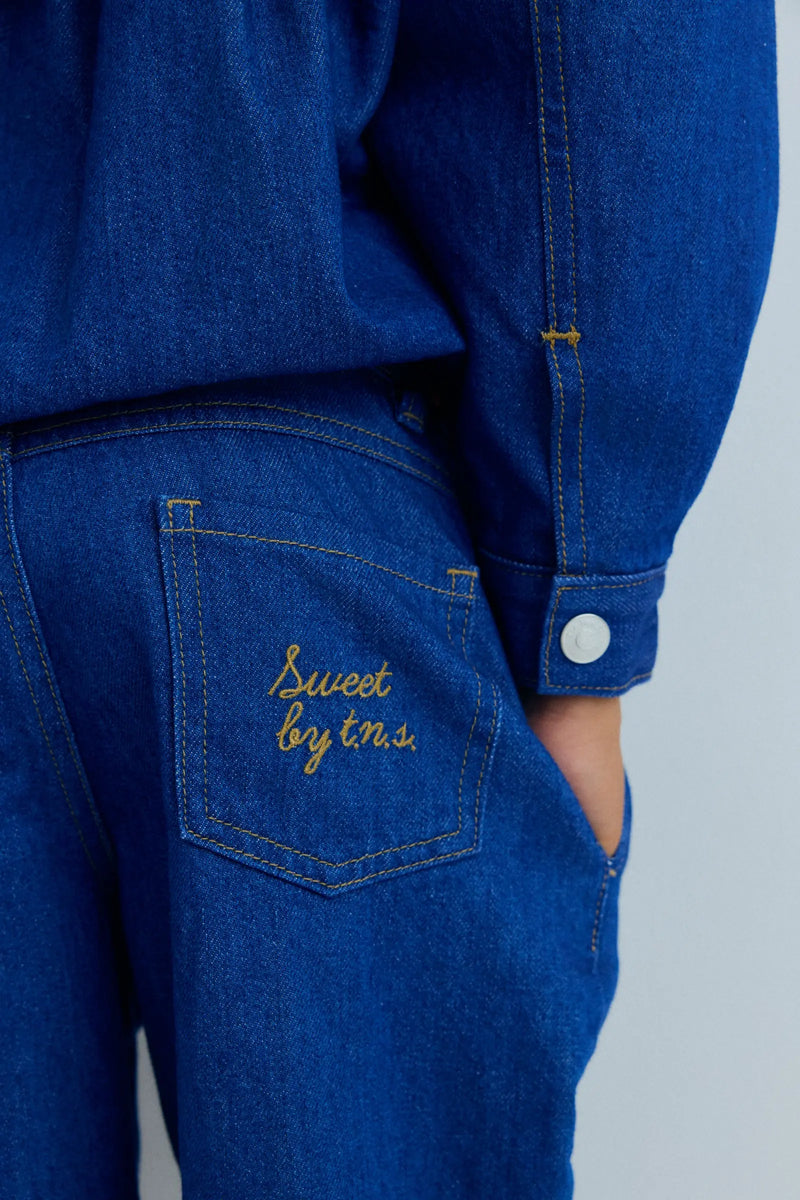 Tulip Pant Blue Denim The New Society BEBE Concept 