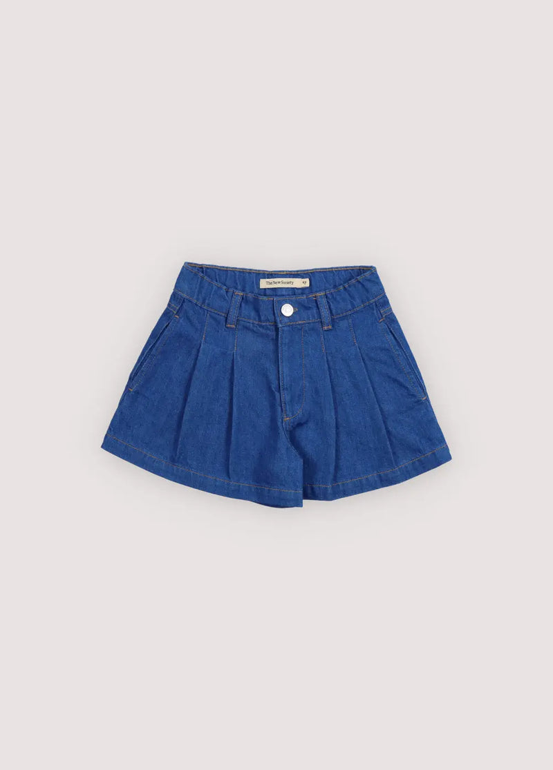 Tulip Short Blue Denim The New Society BEBE Concept 