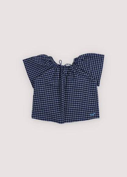 Jasmine Blouse Summer Midnight Checks The New Society BEBE Concept 