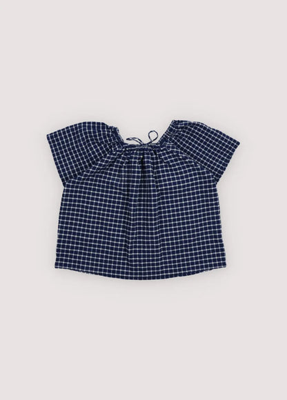 Jasmine Blouse Summer Midnight Checks The New Society BEBE Concept 
