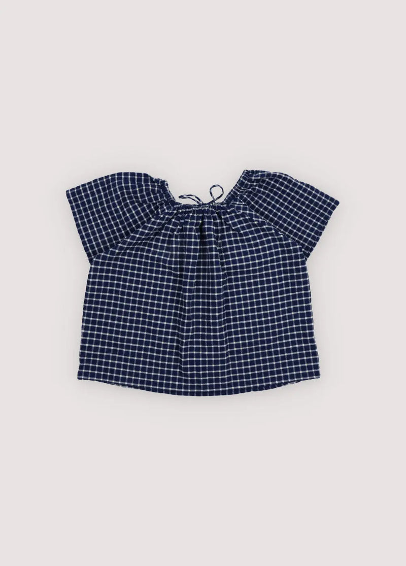 Jasmine Blouse Summer Midnight Checks The New Society BEBE Concept 