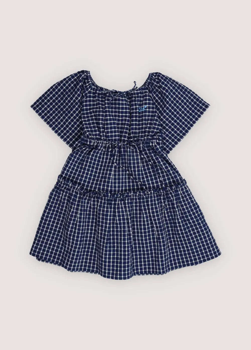 Jasmine Dress Summer Midnight Checks The New Society BEBE Concept 