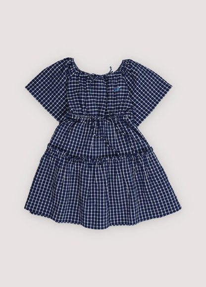 Jasmine Dress Summer Midnight Checks The New Society BEBE Concept 