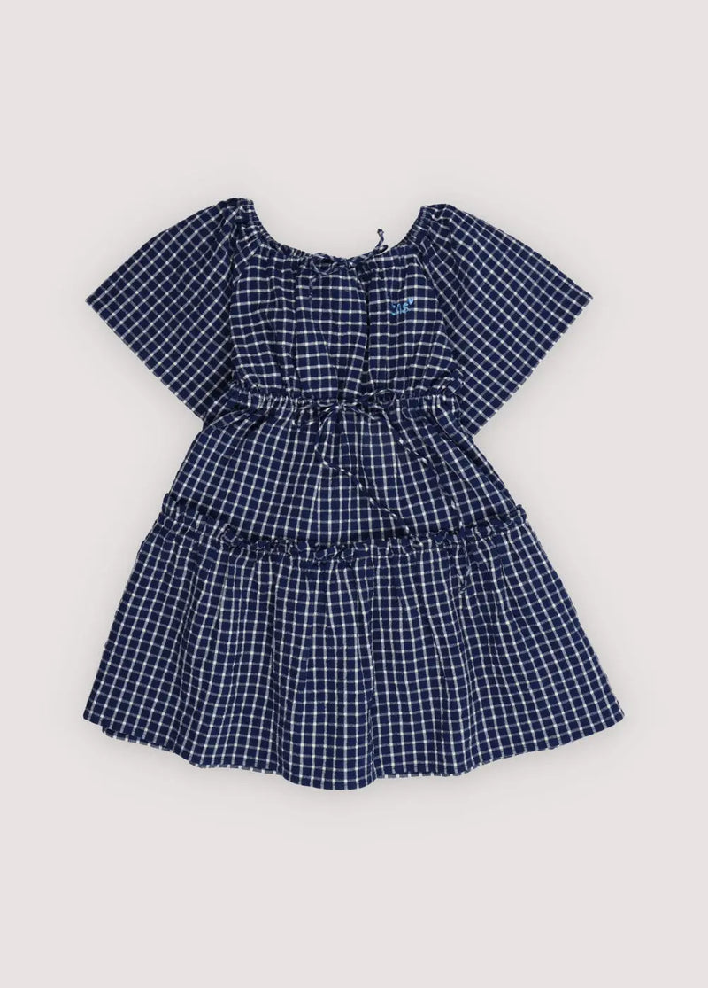 Jasmine Dress Summer Midnight Checks The New Society BEBE Concept 
