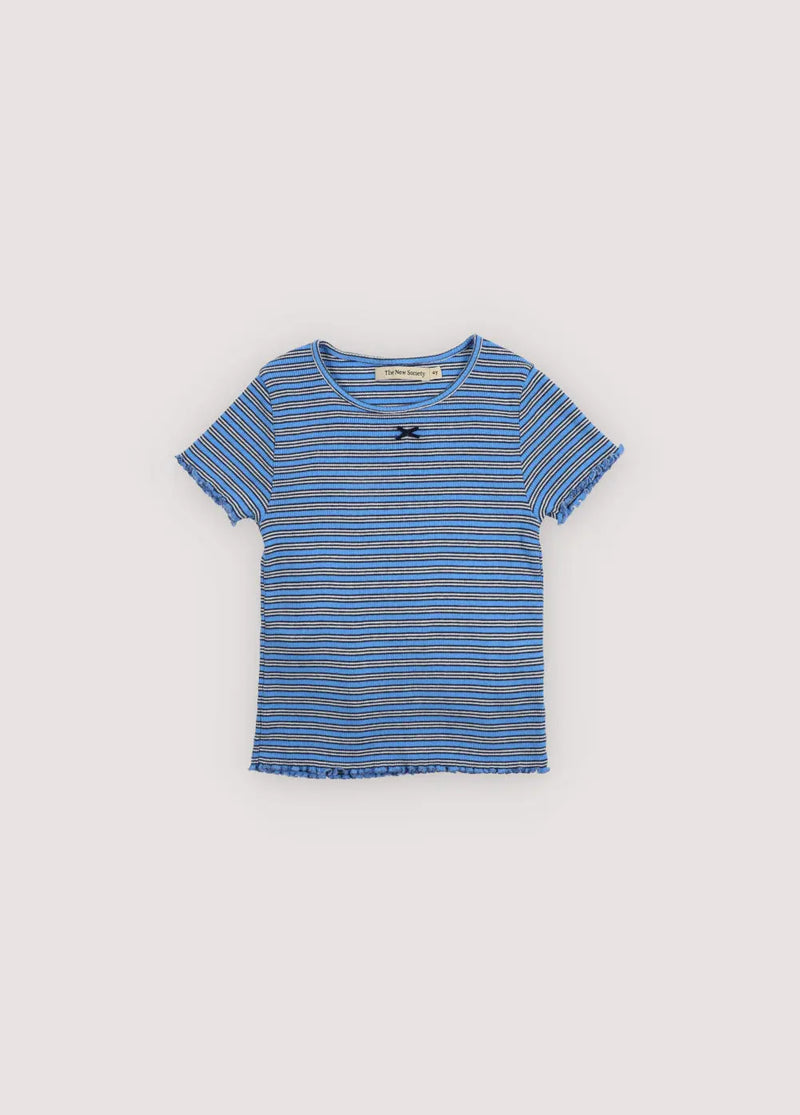 TNS Rib Tee Summer Midnight Mini Stripes The New Society BEBE Concept 