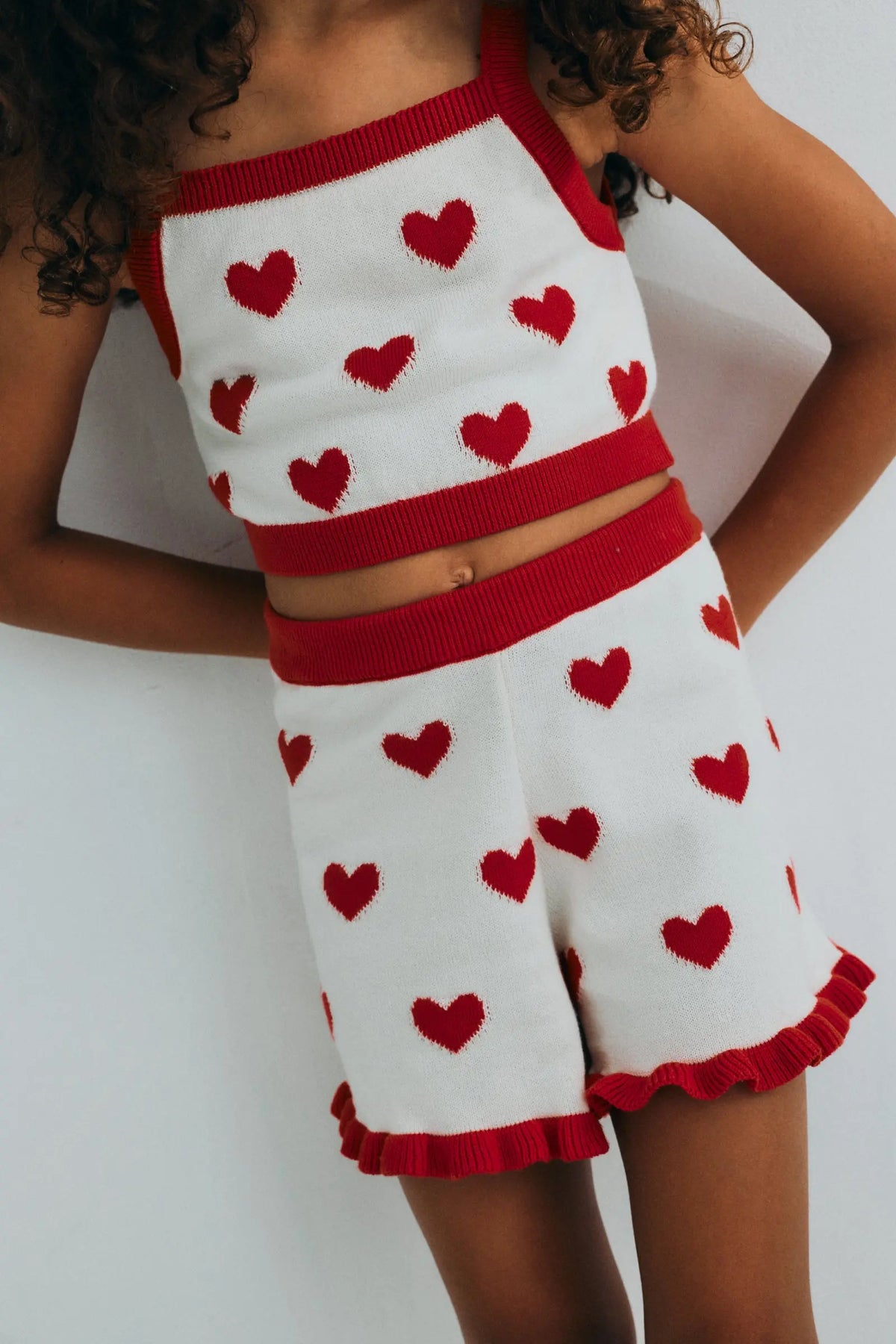 Maqui Short Hearts Jacquard The New Society BEBE Concept 