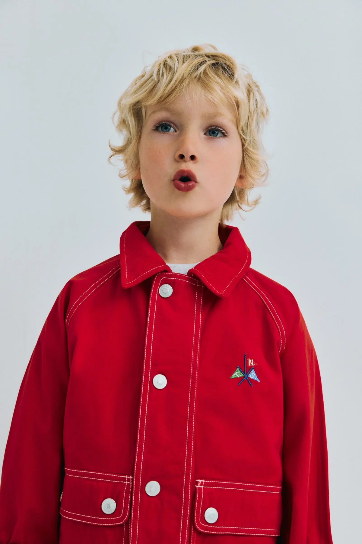 Cosmos Jacket Tulip Red The New Society BEBE Concept 