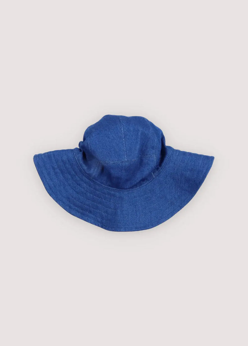 Tulip Hat Blue Denim The New Society BEBE Concept 