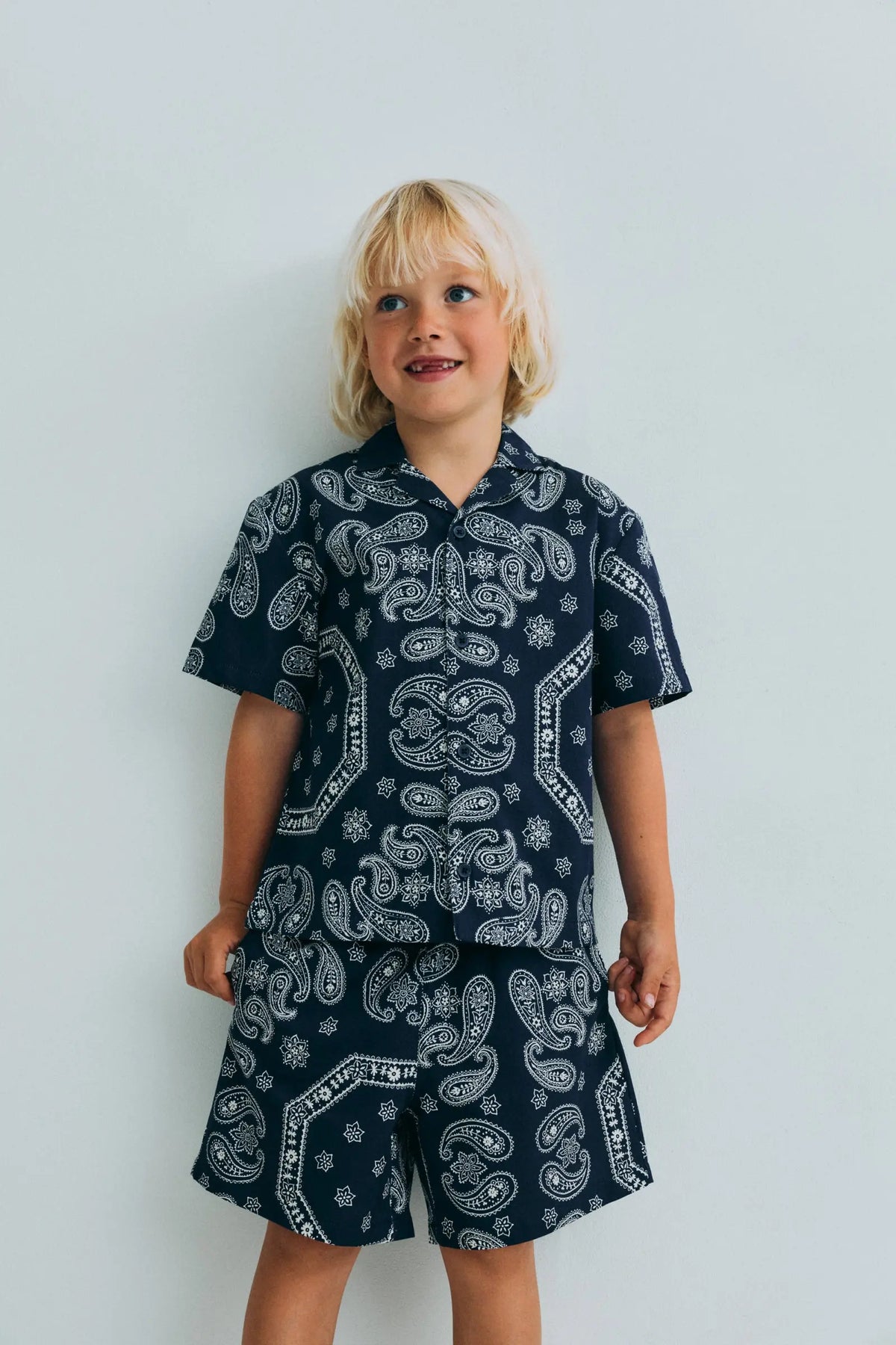 Aster Bermuda Kids Bandana Print The New Society BEBE Concept 