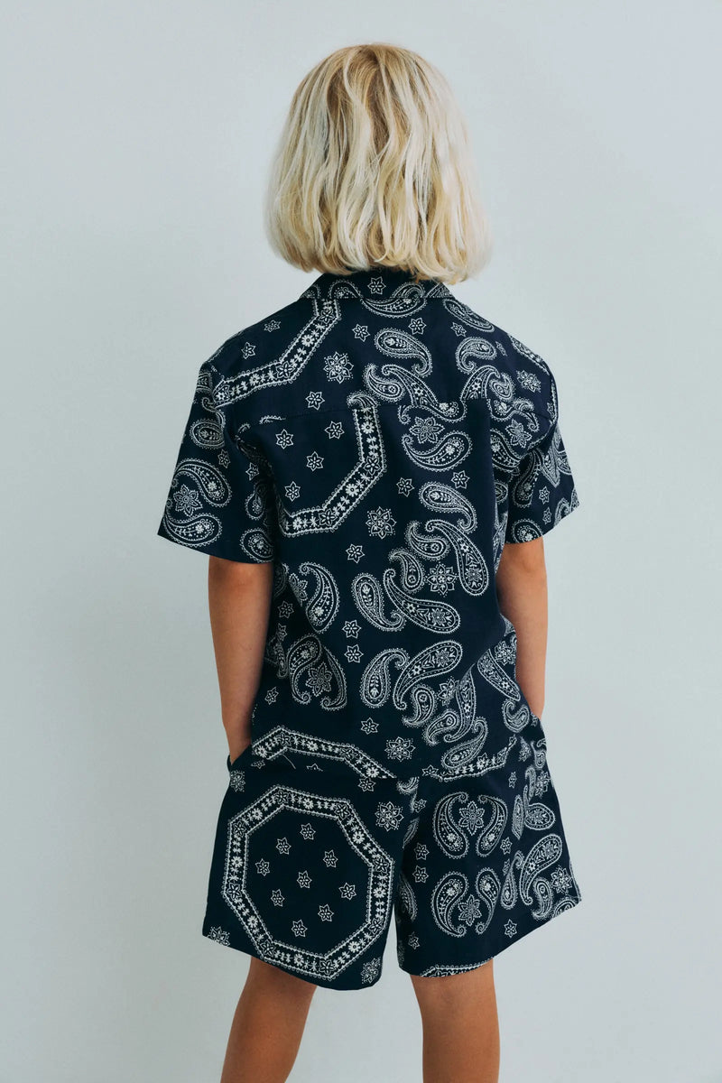 Aster Bermuda Kids Bandana Print The New Society BEBE Concept 