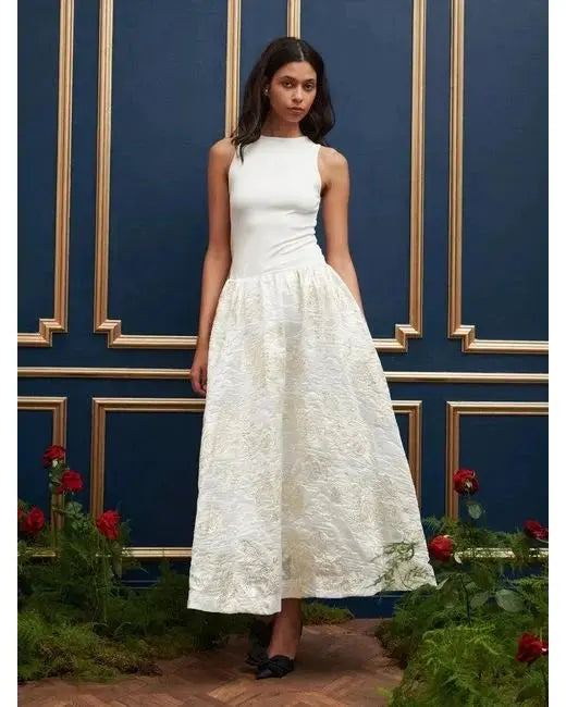 OUTLET Sukienka Midi Sophia Jacquard S bébé concept BEBE Concept 