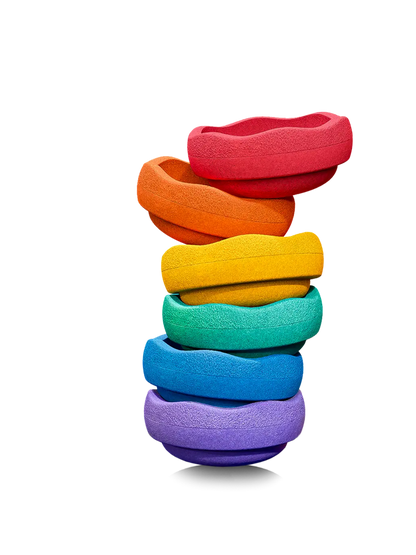 stapelstein colors rainbow set 6 Stapelstein BEBE Concept 