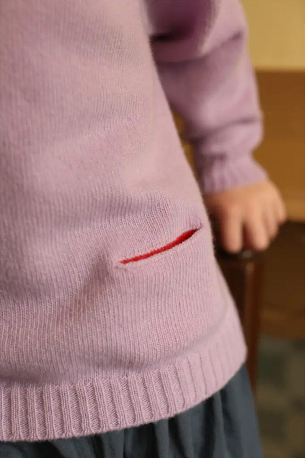Kasper Merino-Wollpullover für Kinder