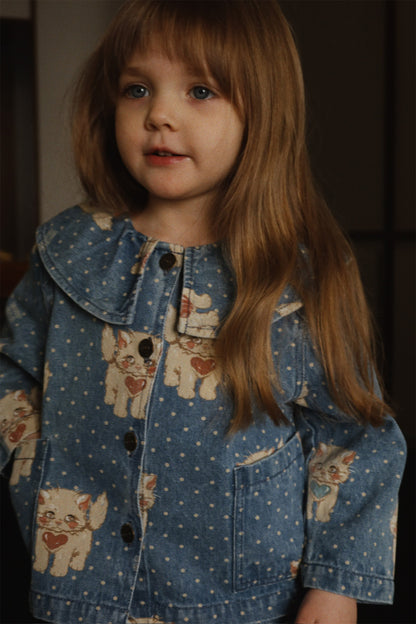 Denimowa koszula Magot Collar Jacket CIAO MIAO