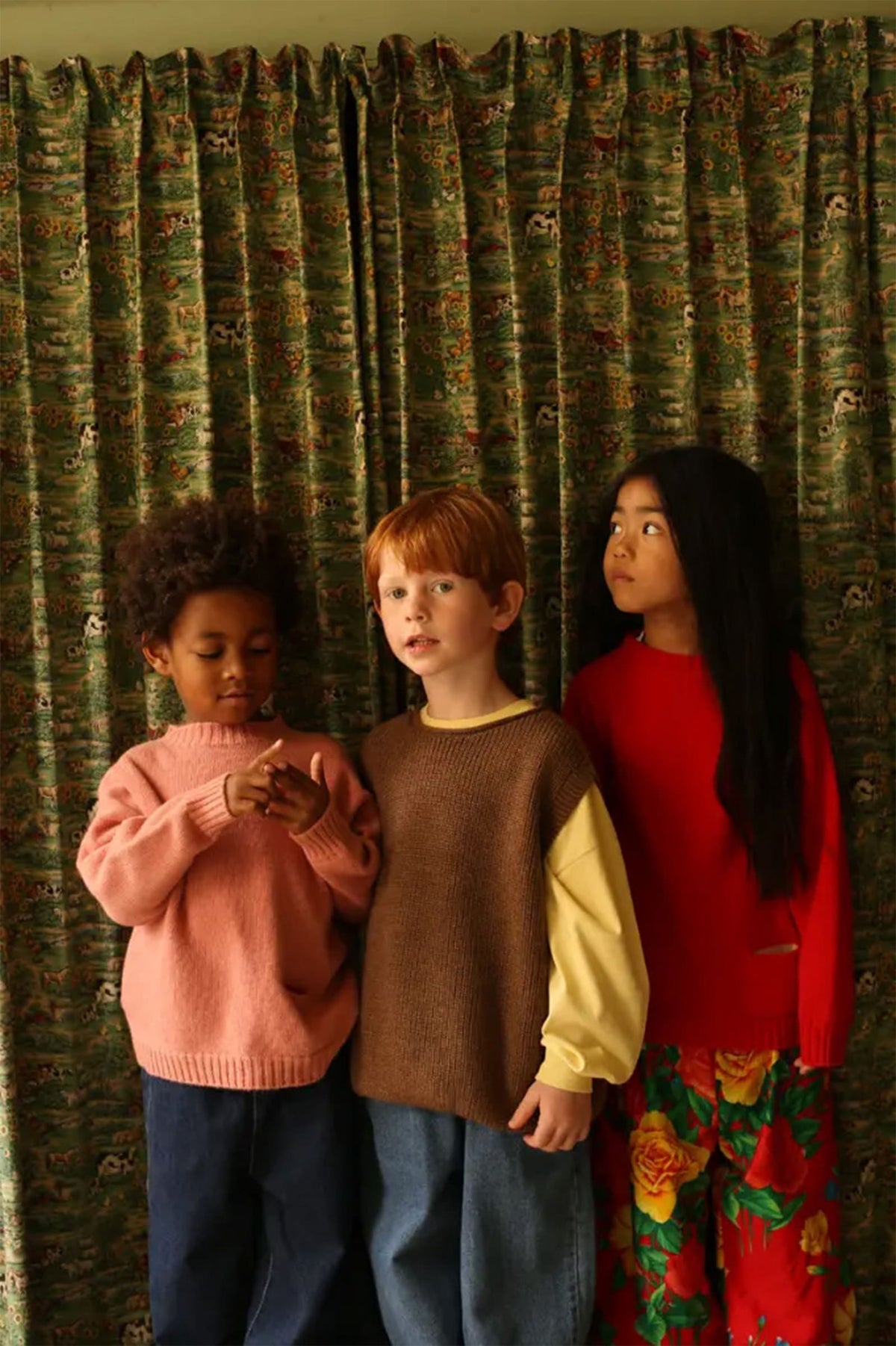 Kamizelka z wełny merino Harvey Kids