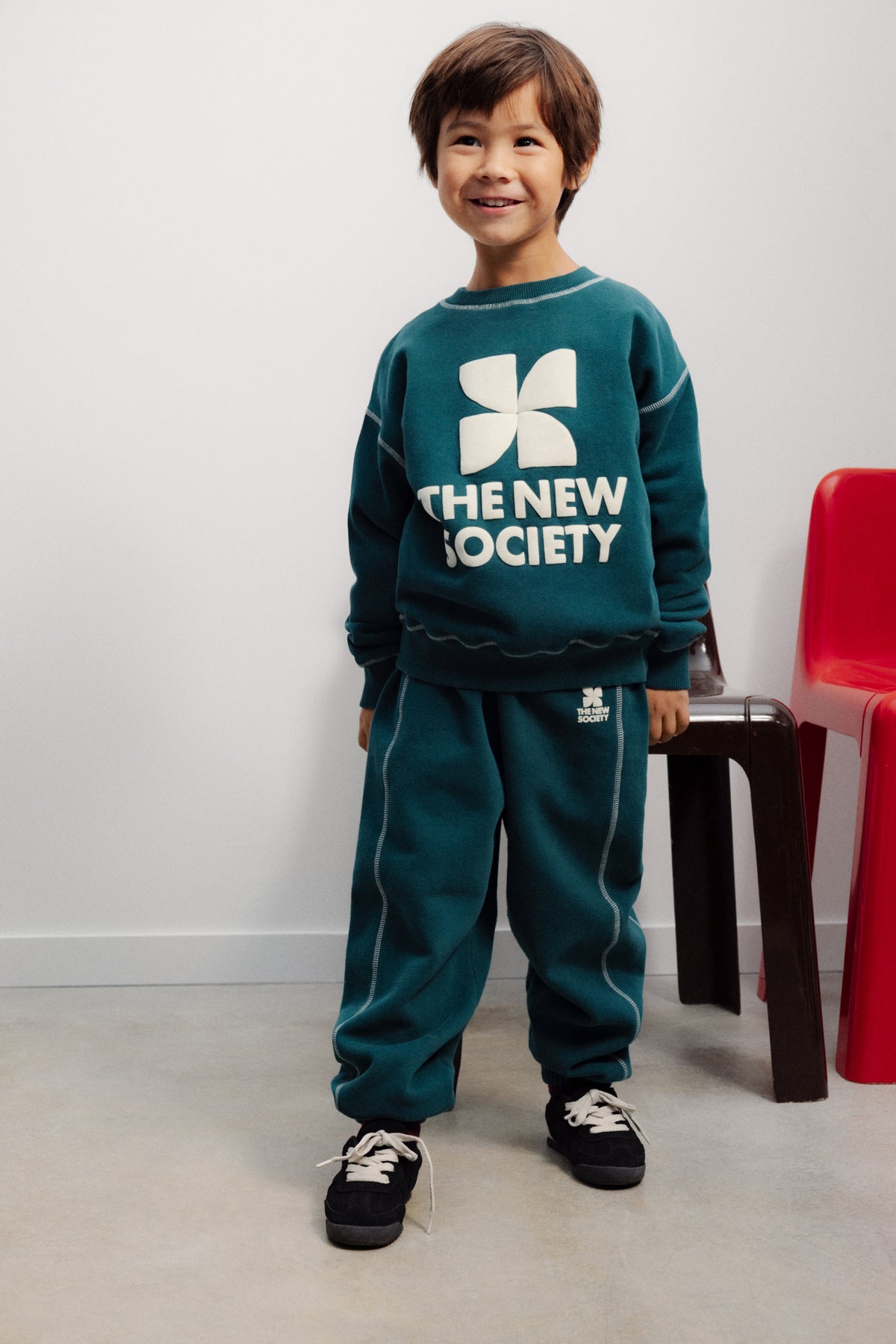 TNS Logo Jogging Dark Sea DARK SEA