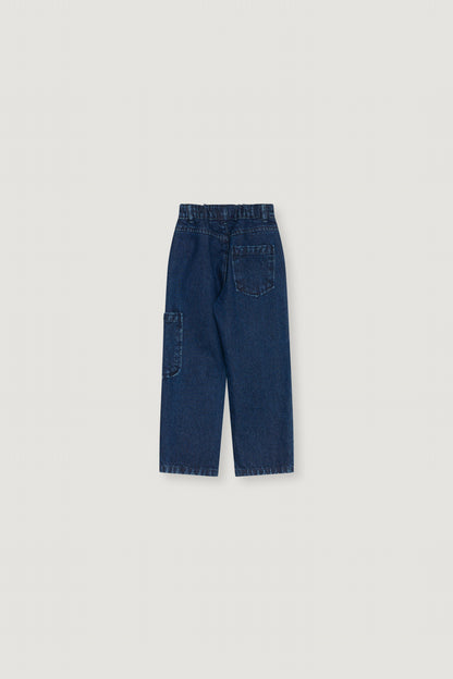 TNS Denim Pockets Trouser DARK BLUE DENIM
