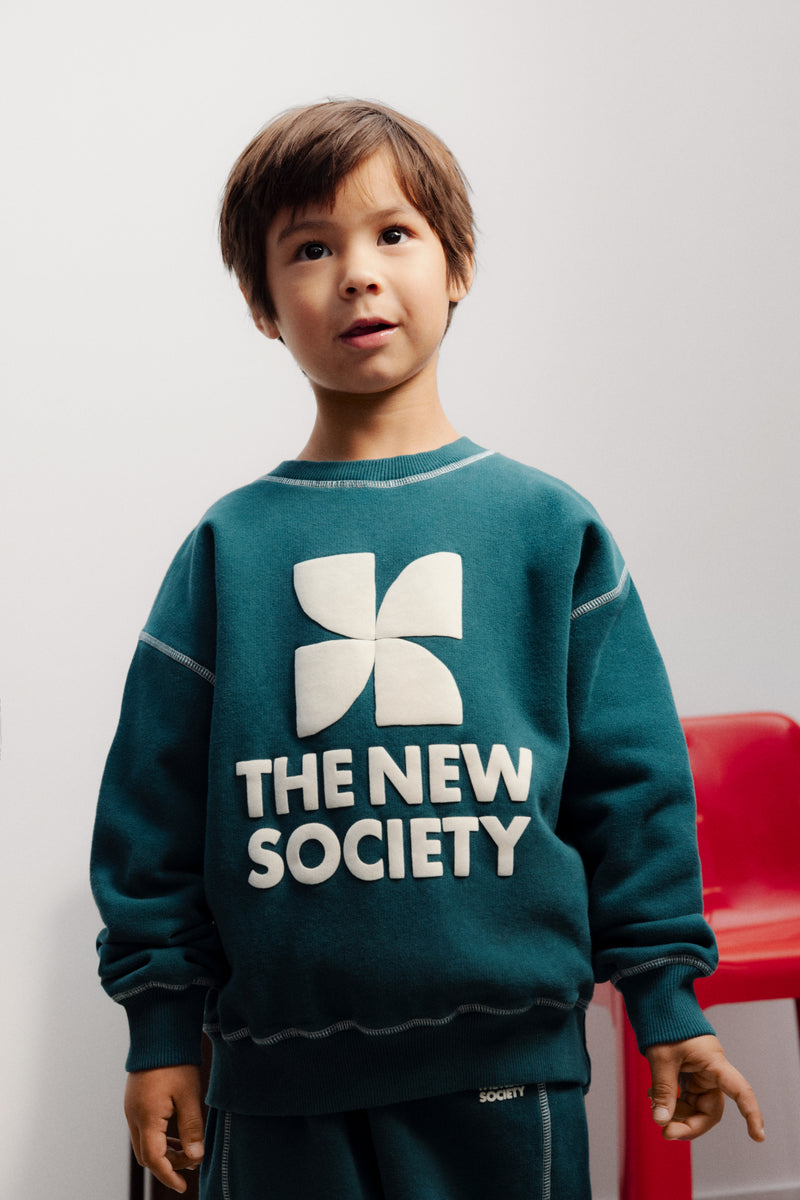 TNS Logo Sweatshirt Dark Sea