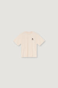 TNS Logo T-Shirt Whisper White Melange WHISPER WHITE MELANGE