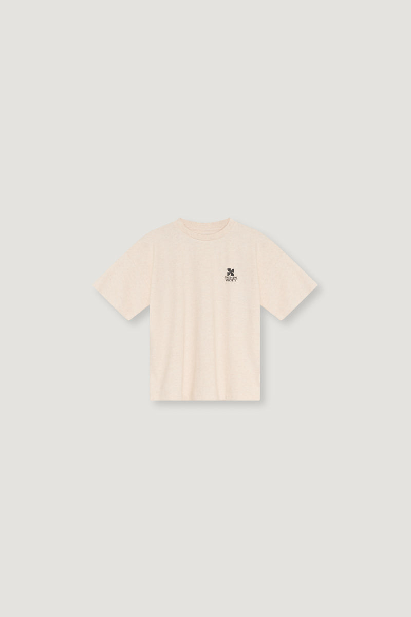 TNS Logo T-Shirt Whisper White Melange