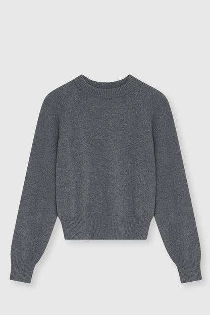 Breeze Damenpullover Hellgrau Melange LIGHT GREY MELANGE