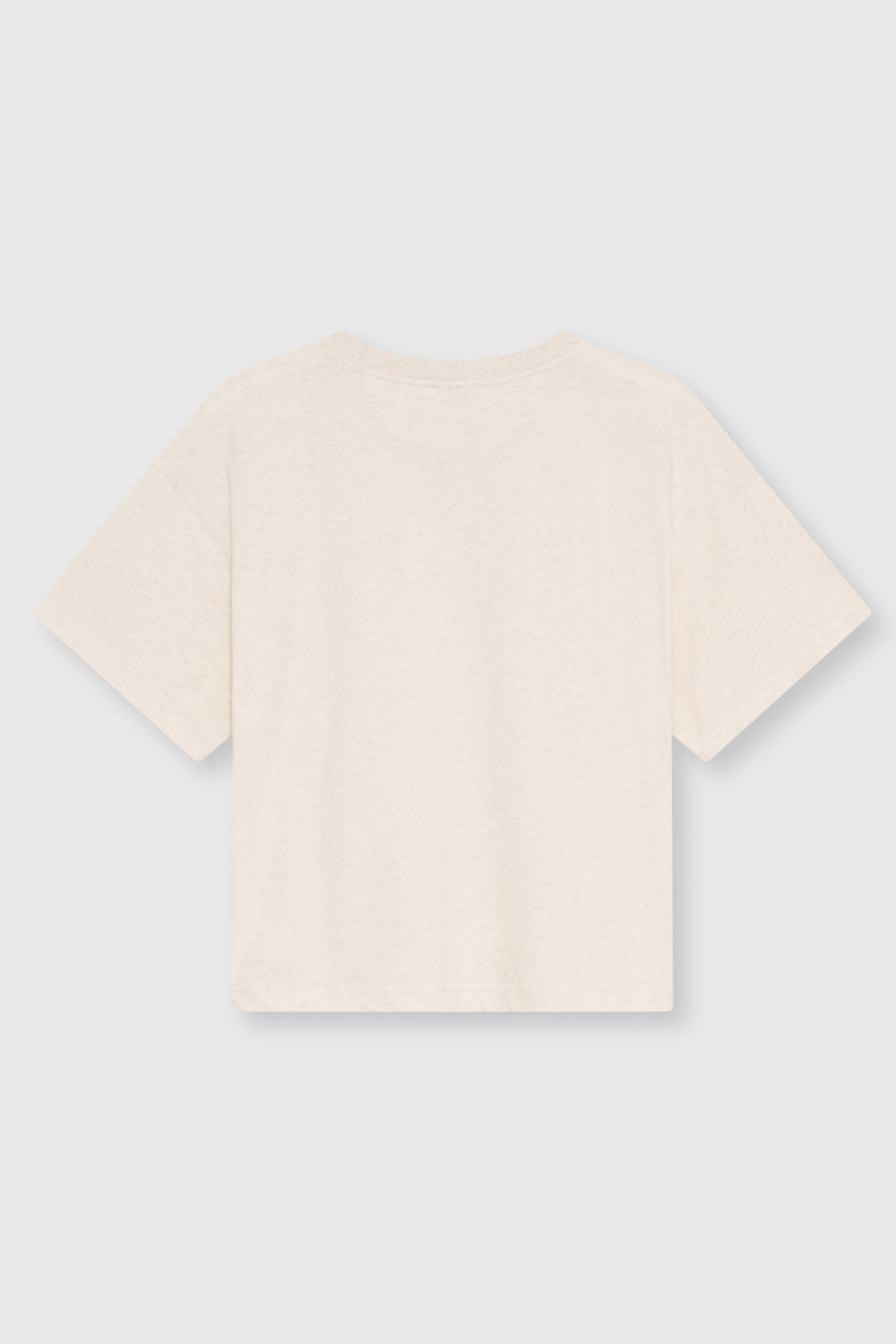TNS Logo Woman T-Shirt Whisper White Melange